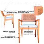 Kit 6 Cadeiras Decorativas Sala De Jantar Megan Amêndoa Linho