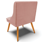 Kit 6 Cadeiras Decorativas Sala De Jantar Pés Palito De Madei