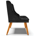 Kit 6 Cadeiras Decorativas Sala De Jantar Pés Palito De Madei