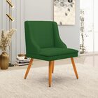 Kit 6 Cadeiras Decorativas Sala De Jantar Pés Palito De Madei