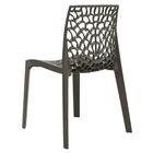 Kit 6 Cadeiras Decorativas Sala E Cozinha Cruzzer (pp) Marrom