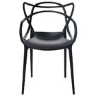 Kit 6 Cadeiras Decorativas Sala E Cozinha Feliti (pp) Preto G