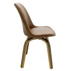 Kit 6 Cadeiras Decorativas Sala E Escritório Softline Pu Sint