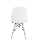 Kit 6 Cadeiras Eames Eiffel Estofada Botonê 130c Branco