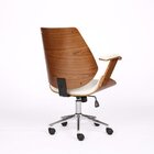 Kit 6 Cadeiras Escritório Diretor Corino E Madeira Bergen 333