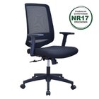 Kit 6 Cadeiras Escritório Diretor Giratória Ergonômica Nr17 S