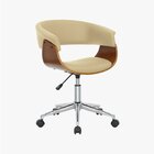 Kit 6 Cadeiras Escritório Diretor Giratória Regulável Corino