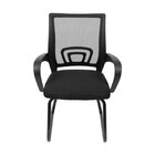 Kit 6 Cadeiras Escritório Interlocutor Fixa Tela Mesh Tok 331