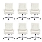 Kit 6 Cadeiras Escritório Presidente Ergonômica Nr17 Corino M