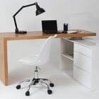 Kit 6 Cadeiras Escritório Secretária Decorativa Eames Chicago