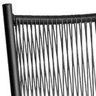 Kit 6 Cadeiras Estofada Lugo Em Aço E Fibra Para Cozinha