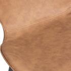 Kit 6 Cadeiras Estofadas De Jantar Cozinha Slim Loft Marrom C