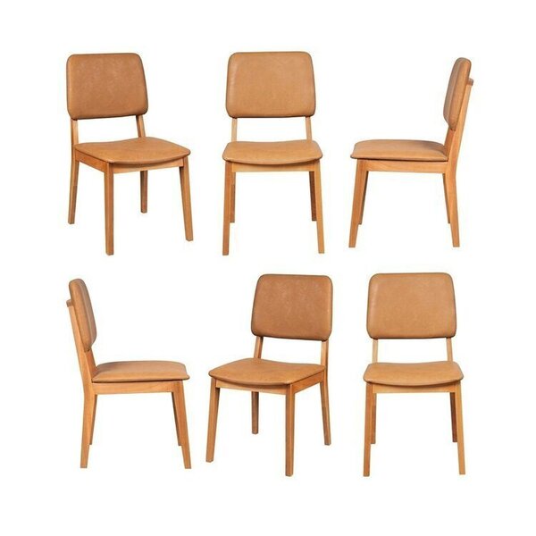 Kit 6 Cadeiras Estofadas Miriti Cabecasa Madeiraoriginals Car