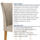 Kit 6 Cadeiras Estofadas Moscou Espresso Móveis Cinamomo/off