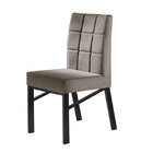 Kit 6 Cadeiras Estofadas Pés Metálicos Veneza Yescasa