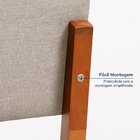 Kit 6 Cadeiras Estofadas Tiê Cabecasa Madeiraoriginals Amêndo