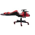 Kit 6 Cadeiras Gamer Giratória One Shot Preto/vermelho