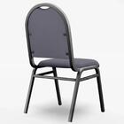 Kit 6 Cadeiras Hoteleiras Auditório Empilhável Sintético Z33