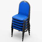 Kit 6 Cadeiras Hoteleiras Auditório Empilhável Sintético Z33