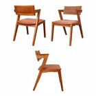 Kit 6 Cadeiras Madeira Maciça E Estofada Ímola Authentic Espr