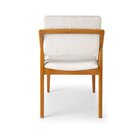 Kit 6 Cadeiras Madeira Maciça Encosto E Assento Estofado Ugan