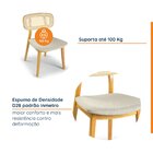 Kit 6 Cadeiras Madeira Maciça Liz Cabecasa Madeiraoriginals M