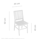 Kit 6 Cadeiras Madri Madeira De Demolição Com Pátina