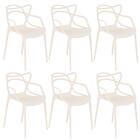 Kit 6 Cadeiras Masters Allegra