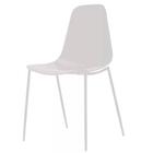 Kit 6 Cadeiras Miami Abi Fratini Polipropileno Cor Nude Base