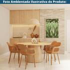 Kit 6 Cadeiras Montreal Marcela Fratini Almofada Em Pu Estrut