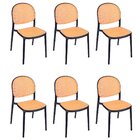 Kit 6 Cadeiras Mumbai