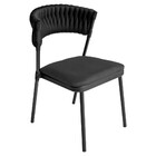 Kit 6 Cadeiras Nice Alumínio Tricô Náutico Área Gourmet Acess