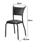 Kit 6 Cadeiras Para Cozinha Junco Sintético Mais Acessórios C