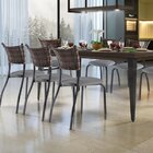 Kit 6 Cadeiras Para Cozinha Junco Sintético Mais Acessórios G