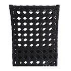 Kit 6 Cadeiras Para Jardim Espanha 98x50x50 Cm Preto