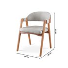 Kit 6 Cadeiras Para Mesa De Jantar Gaia