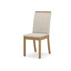 Kit 6 Cadeiras Para Sala De Jantar Isa Nature/linho