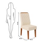 Kit 6 Cadeiras Para Sala De Jantar Lidia Freijo/neve