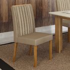 Kit 6 Cadeiras Para Sala De Jantar Pés Em Madeira Maciça Mari