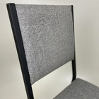 Kit 6 Cadeiras Portugal Estofadas Estilo Industrial - Cinza