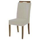 Kit 6 Cadeiras Sala De Jantar Estofadas D-28 100% Madeira Hel