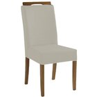 Kit 6 Cadeiras Sala De Jantar Estofadas D-28 100% Madeira Hel