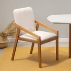 Kit 6 Cadeiras Sala De Jantar Pequi Com Braço Cabecasa Madeir