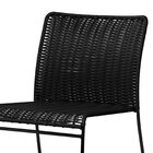 Kit 6 Cadeiras Tubular Fronteira Preto