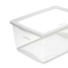 Kit 6 Caixas Organizadoras Plásticas 60l Com Tampa My Closet