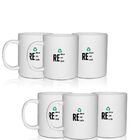 Kit 6 Canecas Eco Personalizadas 3 R's