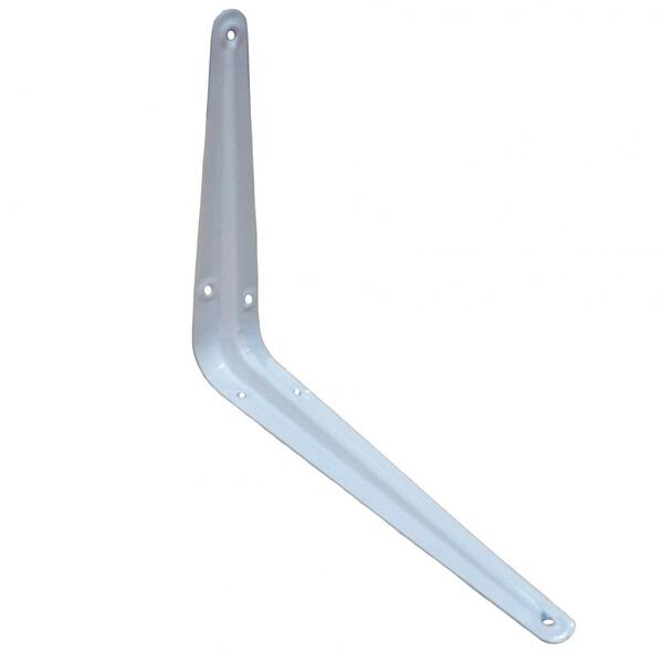 Kit 6 Cantoneira De Aço Branca Para Prateleira 5"x6"