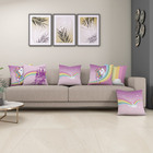 Kit 6 Capas De Almofadas Infantil Estampada Unicórnio Rosa