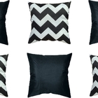 Kit 6 Capas Para Almofada Decorativa 45x45 C/ Zíper