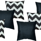 Kit 6 Capas Para Almofada Decorativa 45x45 C/ Zíper